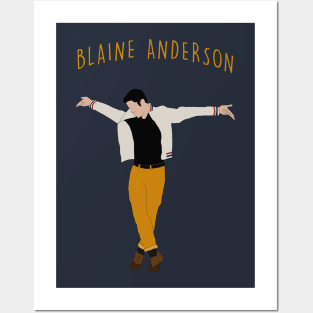 Blaine Anderson Posters and Art